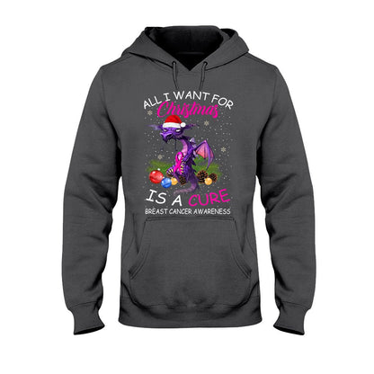 All I Want - Breast Cancer Awareness T-shirt and Hoodie