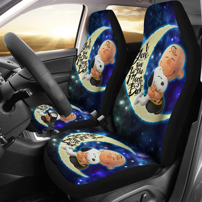 I Love You To The Moon And Back Seat covers 0523