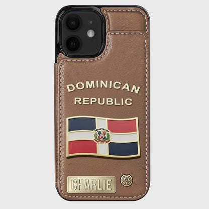 Proud Dominican - Personalized Expats Wallet Phone Case