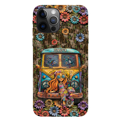Cute Caravan - Personalized Hippie Full Print Phone Case