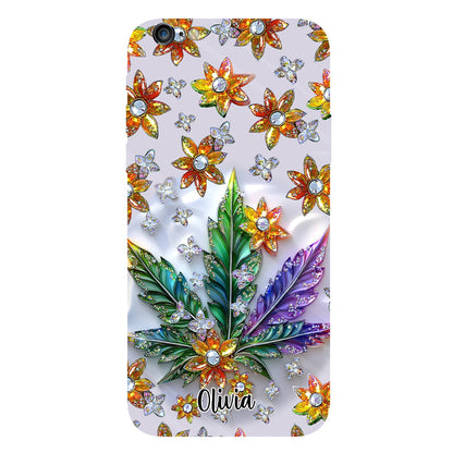 Beautiful Leaf - Personalized Weed Full Print Phone Case