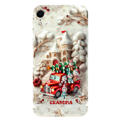 Nana's Little Cuties - Personalized Grandma Full Print Phone Case