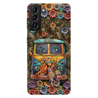 Cute Caravan - Personalized Hippie Full Print Phone Case