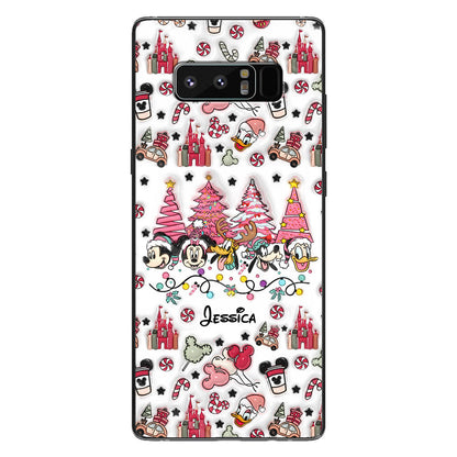 Christmas Is Coming To Mousetown - Personalized Mouse Clear Phone Case