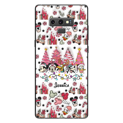 Christmas Is Coming To Mousetown - Personalized Mouse Clear Phone Case