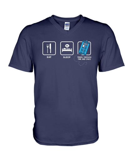 Eat Sleep Travel - T-shirt and Hoodie 1122
