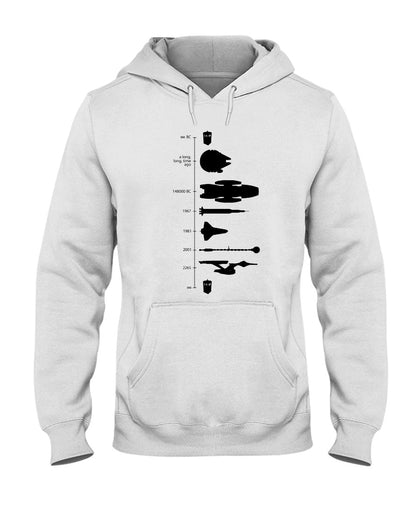 Time And Space - T-shirt and Hoodie 1122