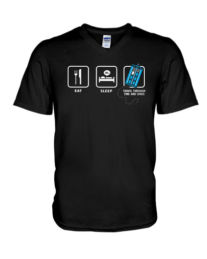 Eat Sleep Travel - T-shirt and Hoodie 1122