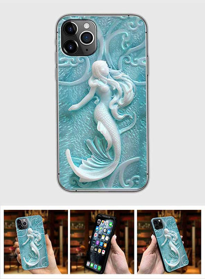 Ocean 3D Pattern Print - Mermaid Phone Case
