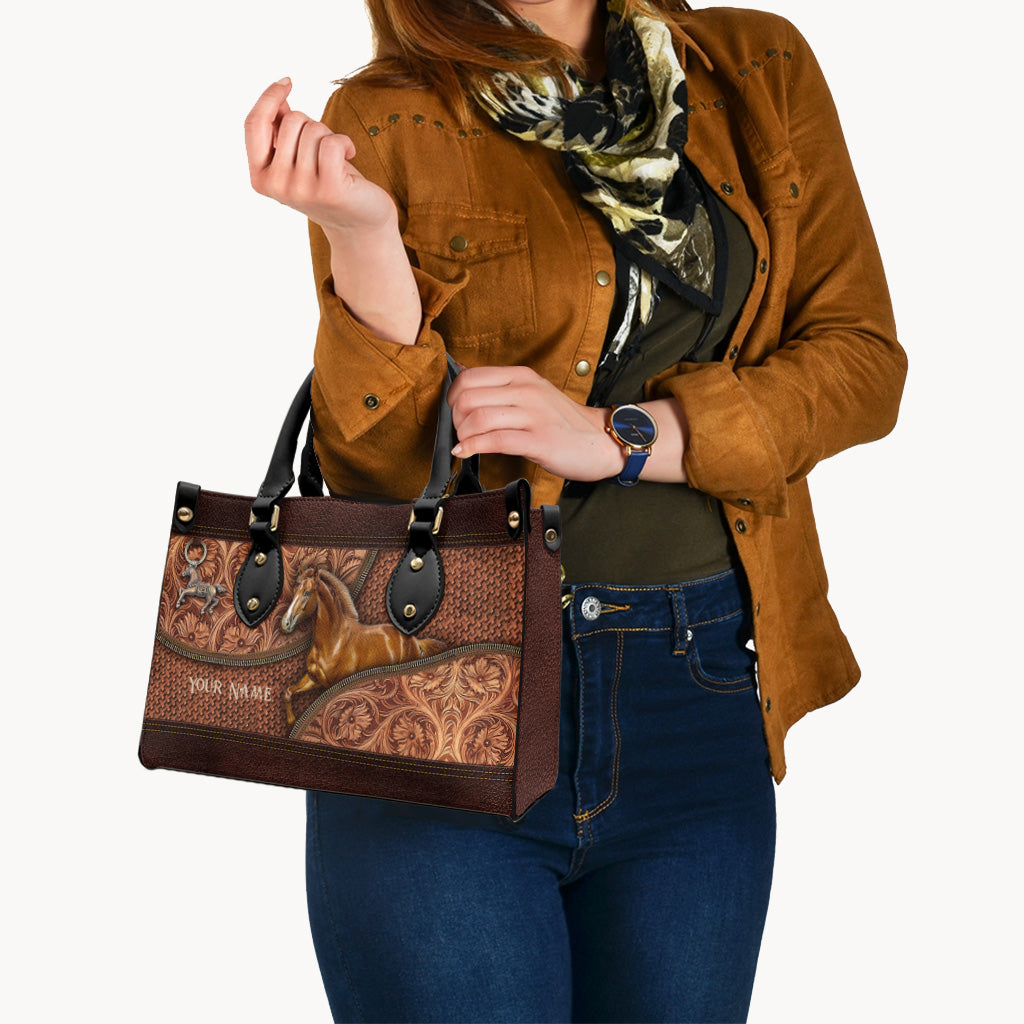 Love Horse - Personalized Horse Leather Handbag