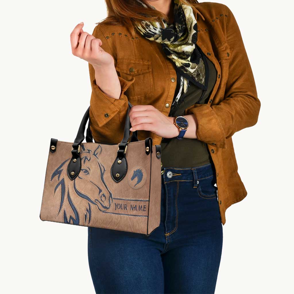 Love Horse - Personalized Horse Leather Handbag