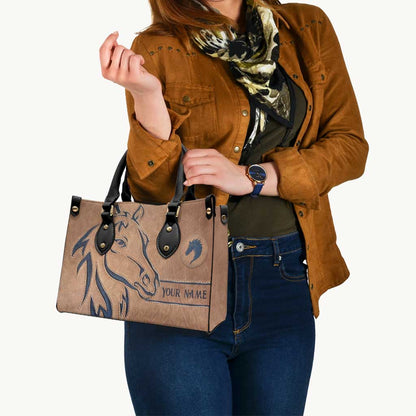 Love Horse - Personalized Horse Leather Handbag