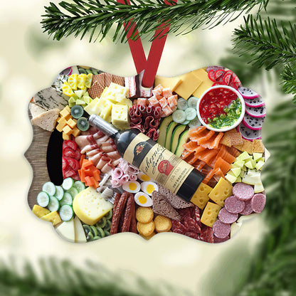 Wine Party For Wine Lovers - Wine Ornament (Printed On Both Sides) 1122
