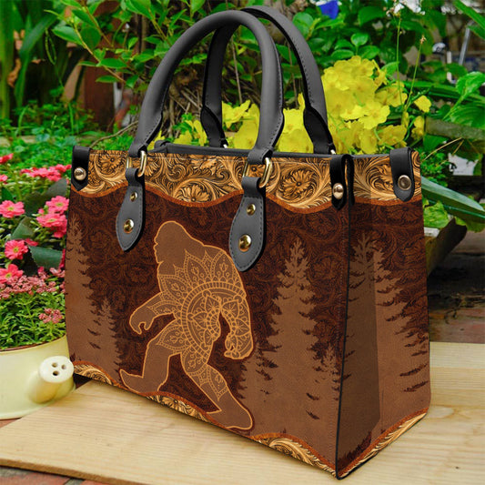 Believer - Bigfoot Leather Handbag