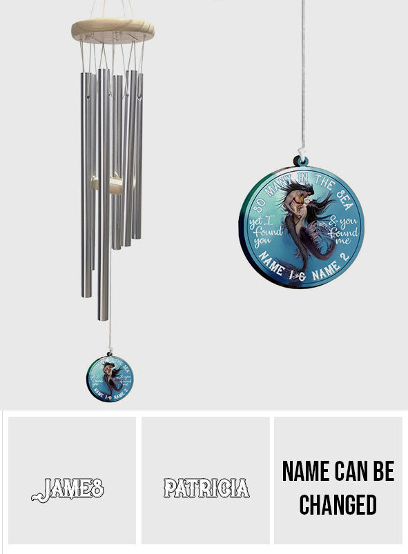 So Many In The Sea - Personalized Mermaid Wind Chime
