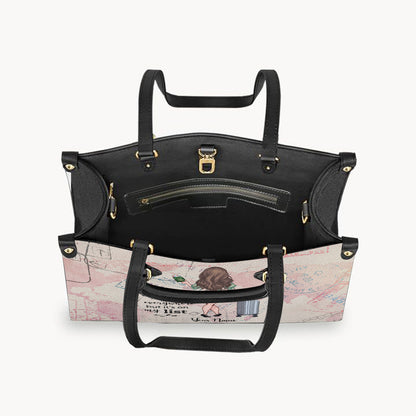 It's On My List - Personalized Travelling Leather Handbag