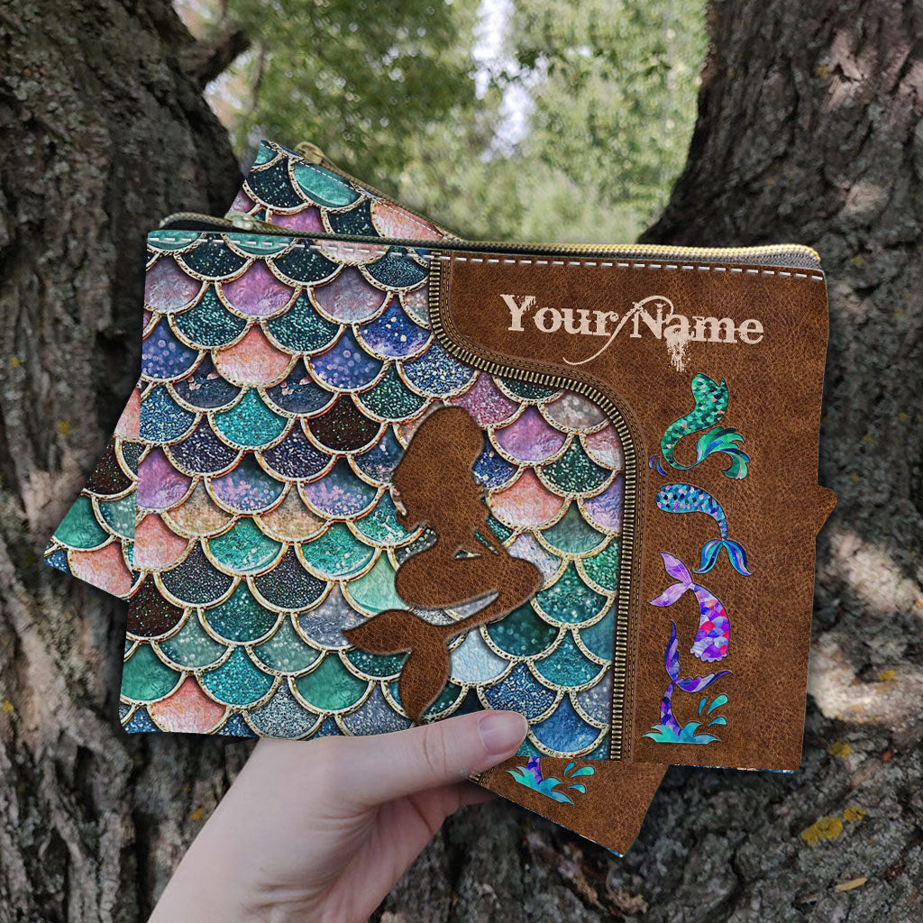 Mermaid - Personalized Mermaid Pouch