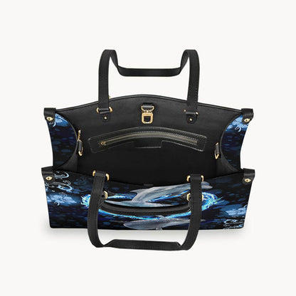 Dolphin Lover - Dolphin Leather Handbag