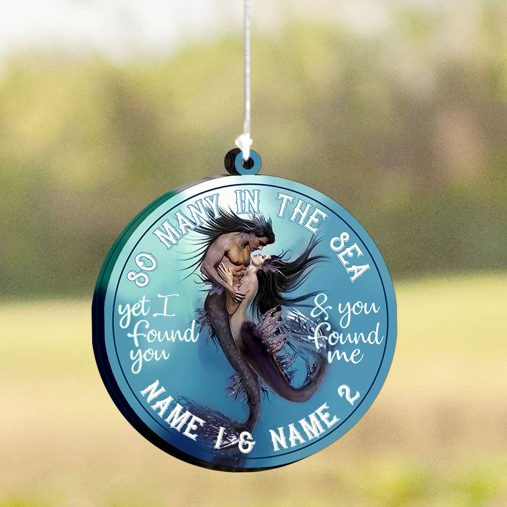 So Many In The Sea - Personalized Mermaid Wind Chime