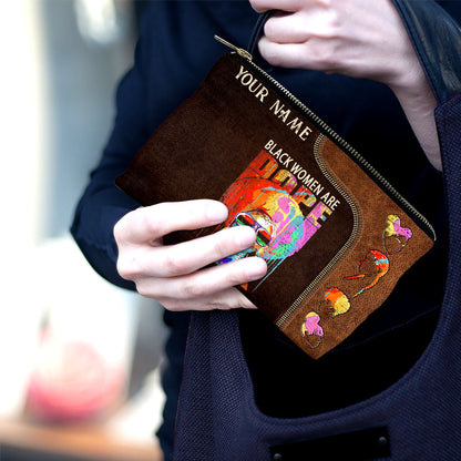 Black Women Are Dope - Personalized African American Pouch