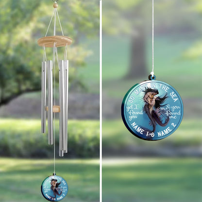 So Many In The Sea - Personalized Mermaid Wind Chime