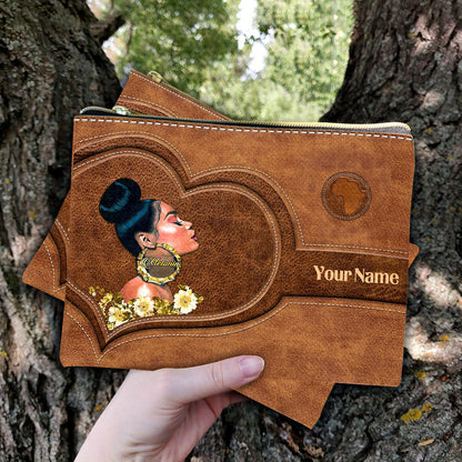 Melanin - Personalized African American Pouch