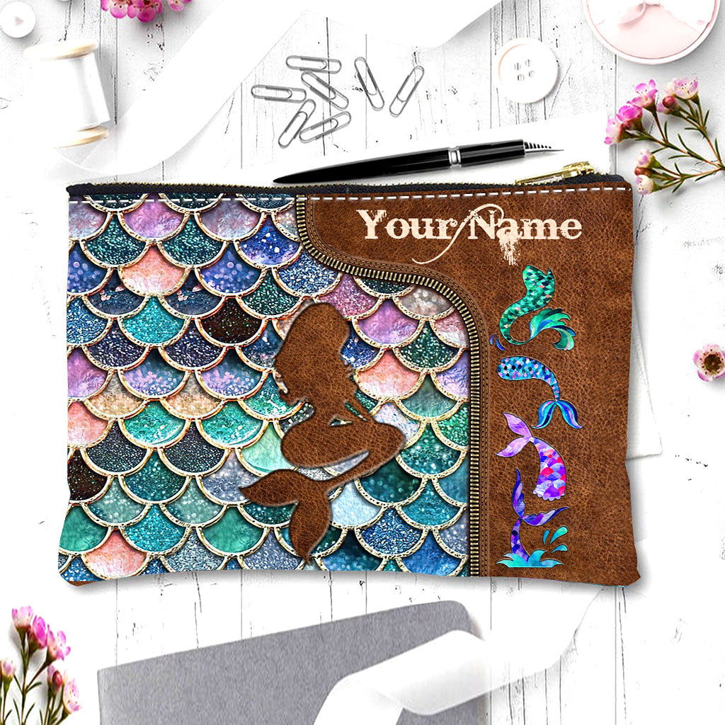 Mermaid - Personalized Mermaid Pouch