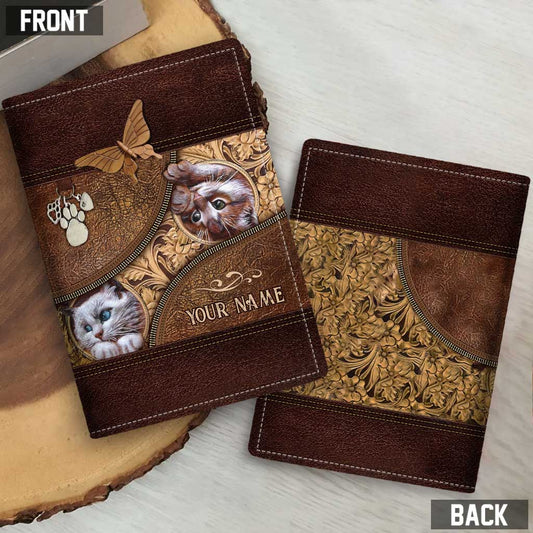 Love Cats - Personalized Cat Passport Holder