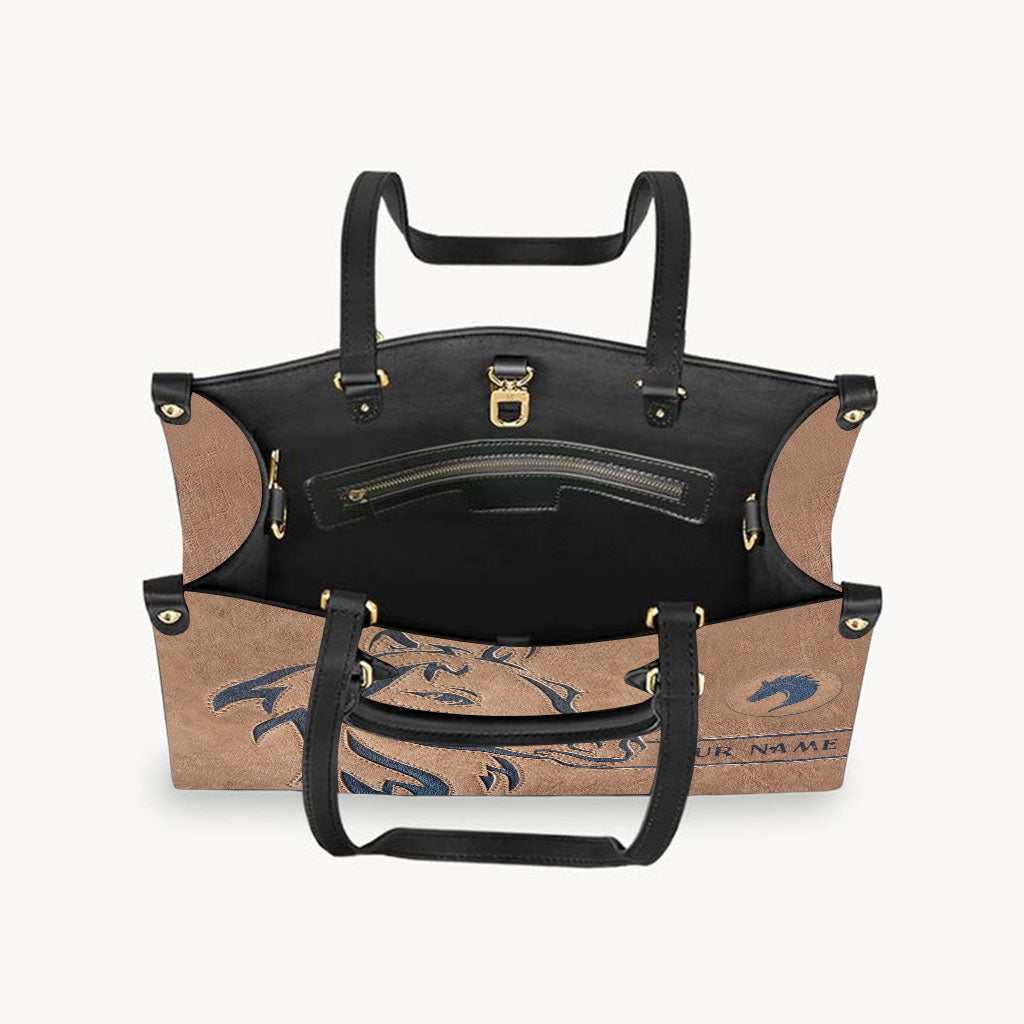 Love Horse - Personalized Horse Leather Handbag