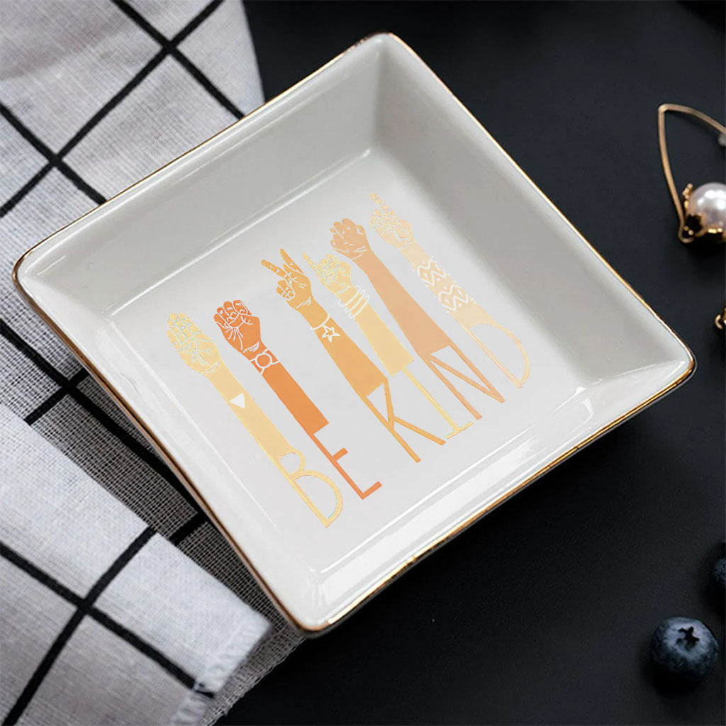 Be Kind - ASL Jewelry Dish