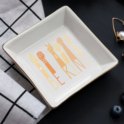 Be Kind - ASL Jewelry Dish