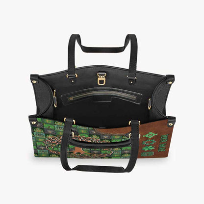 Tree Of Life - Personalized Irish Leather Handbag