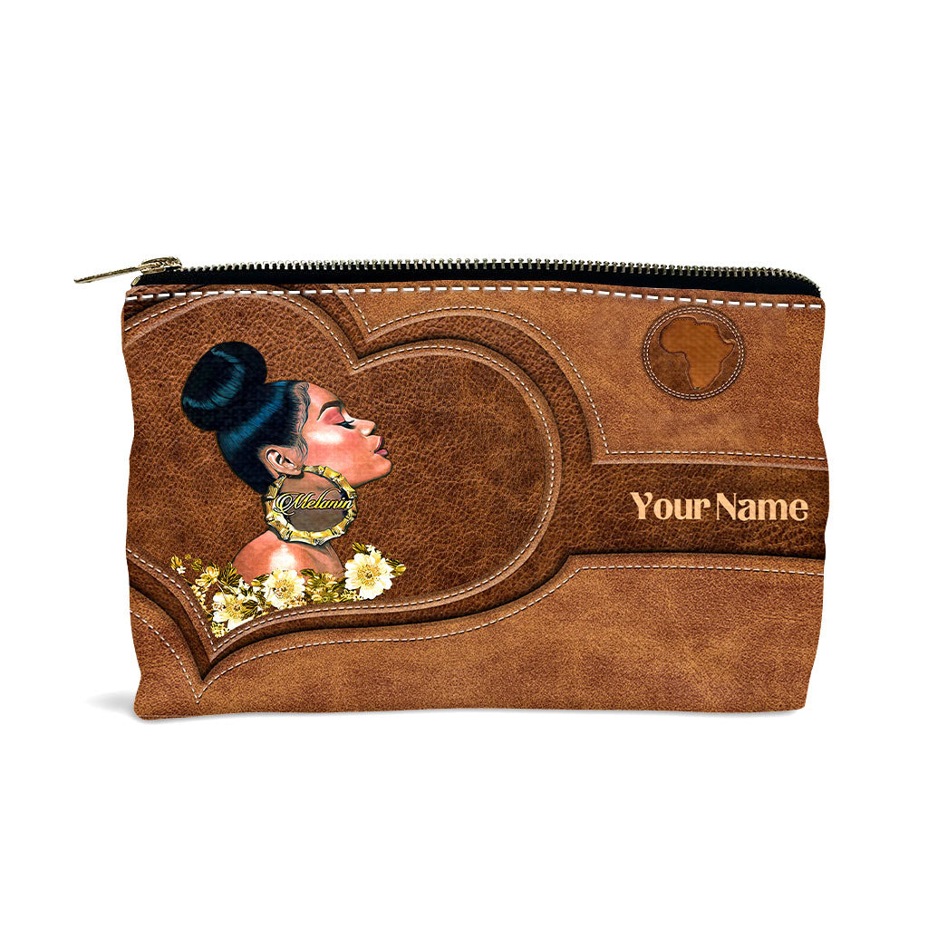 Melanin - Personalized African American Pouch
