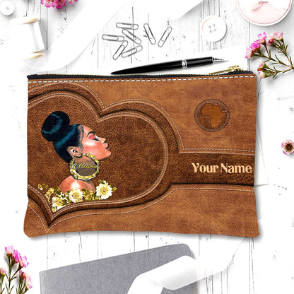 Melanin - Personalized African American Pouch