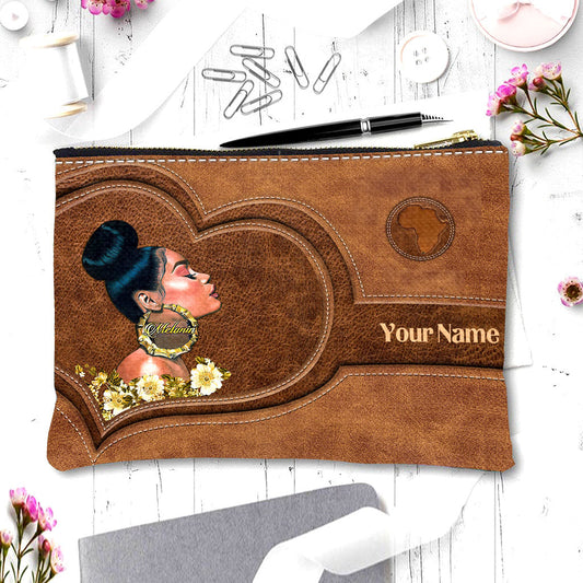 Melanin - Personalized African American Pouch