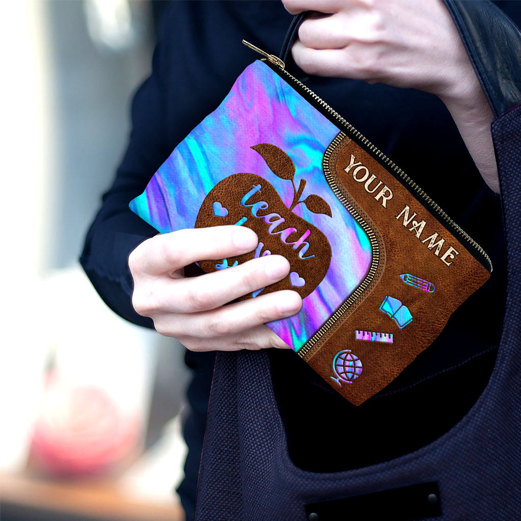 Teach Love Inspire - Personalized Teacher Pouch