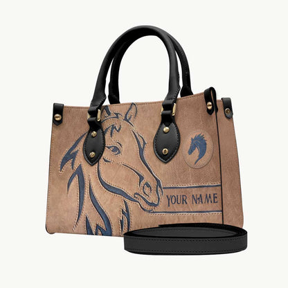 Love Horse - Personalized Horse Leather Handbag