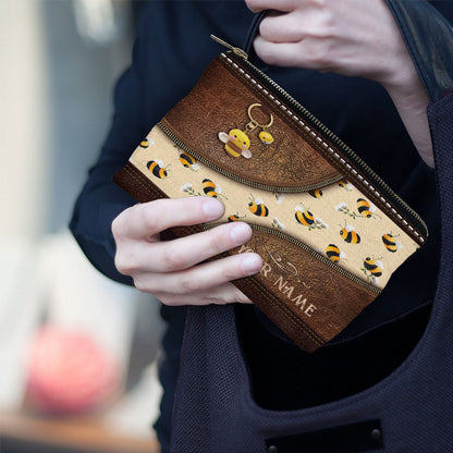 Bee Happy - Personalized Bee Pouch