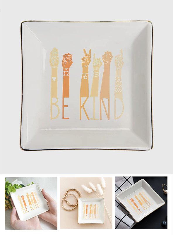 Be Kind - ASL Jewelry Dish