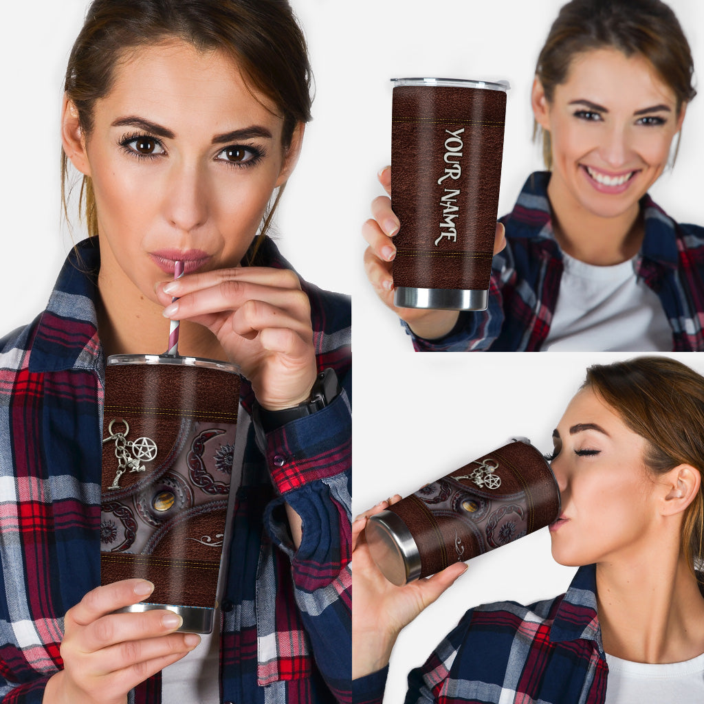 Triple Moon - Personalized Witch Tumbler