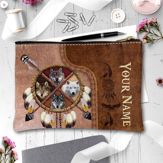 Native Blood - Personalized American Indian Pouch
