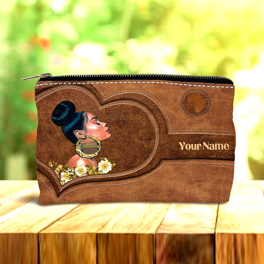 Melanin - Personalized African American Pouch