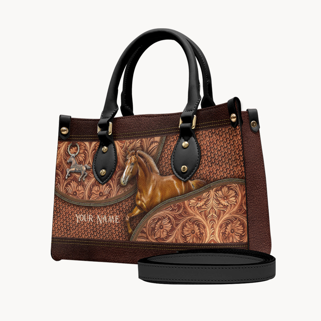 Love Horse - Personalized Horse Leather Handbag