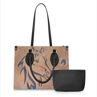 Love Horse - Personalized Horse Leather Handbag
